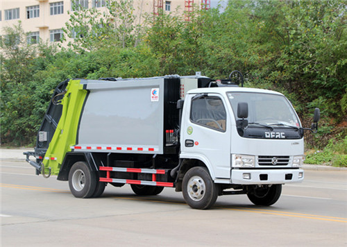 东风多利卡压缩式垃圾车︱5吨压缩式垃圾车