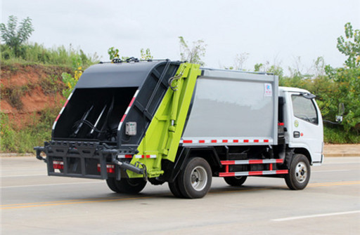 东风多利卡压缩式垃圾车︱5吨压缩式垃圾车图片