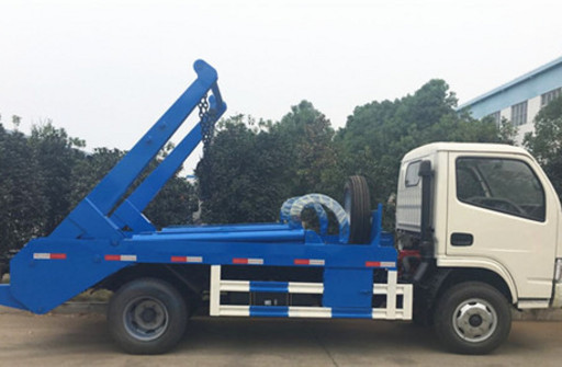 东风多利卡摆臂式垃圾车︱5吨摆臂式垃圾车图片