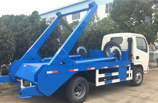 东风多利卡摆臂式垃圾车︱5吨摆臂式垃圾车图片