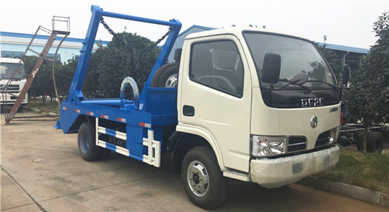 东风多利卡摆臂式垃圾车︱5吨摆臂式垃圾车