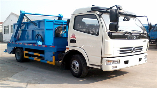 东风多利卡摆臂式垃圾车︱6吨摆臂式垃圾车