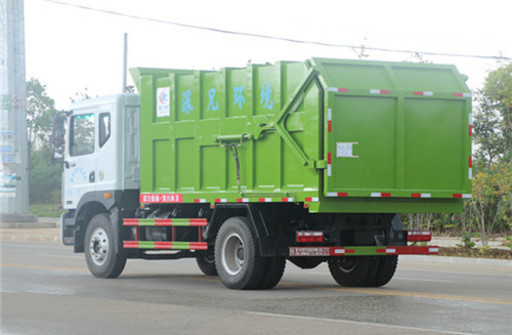 东风D9对接式垃圾车︱15方对接式垃圾车图片
