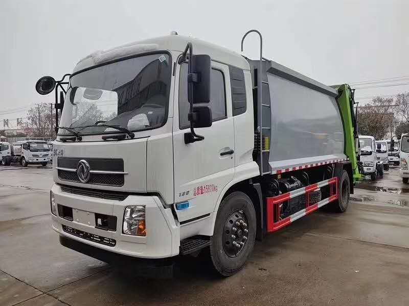 东风天锦14方压缩垃圾车