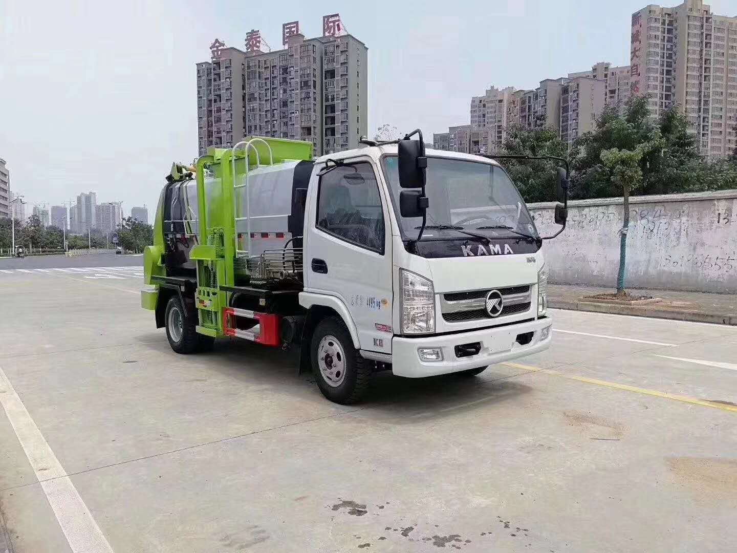 凯马5方新款餐厨垃圾车 ()