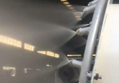 近<font color='red'>距离</font>拍摄30米雾炮喷出的水雾效果视频