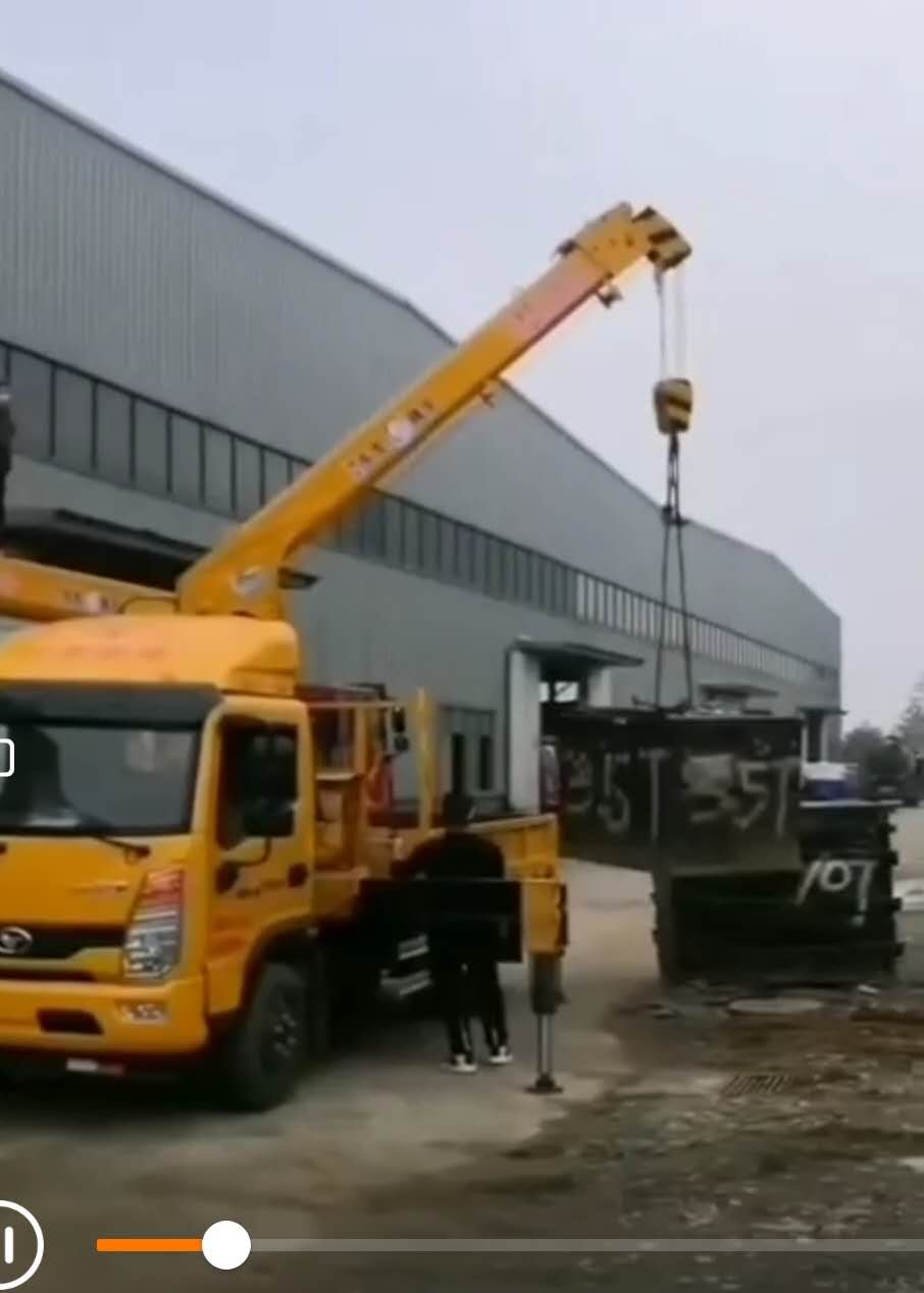 蓝牌随车吊车型，吊机可配2-5吨视频 (9425播放)