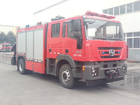 川消牌SXF5131TXFJY119型抢险救援消防车