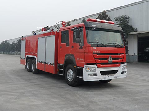 川消牌SXF5291GXFGL110型干粉水联用消防车