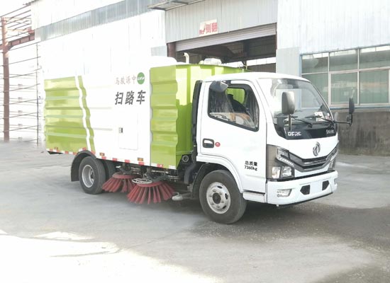 中源骏马牌JM5070TSLE型扫路车