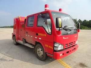 捷达消防牌SJD5070GXFSG20/WSA型水罐消防车