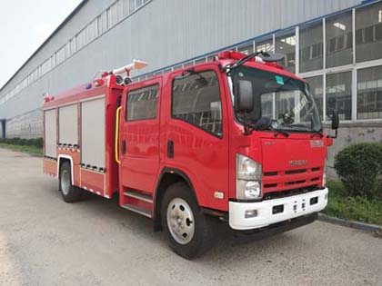 鲸象牌AS5105GXFPM30/W5型泡沫消防车