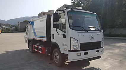 陕汽牌SBT5089ZYS9A1型压缩式垃圾车