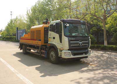 福田牌BJ5146THB-FA型车载式混凝土泵车