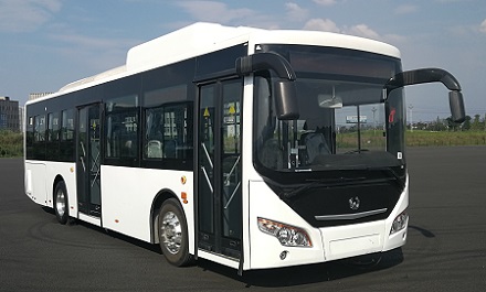万向牌WXB6100GEV9型纯电动低入口城市客车