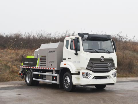 中联牌ZLJ5150THBAF型车载式混凝土泵车