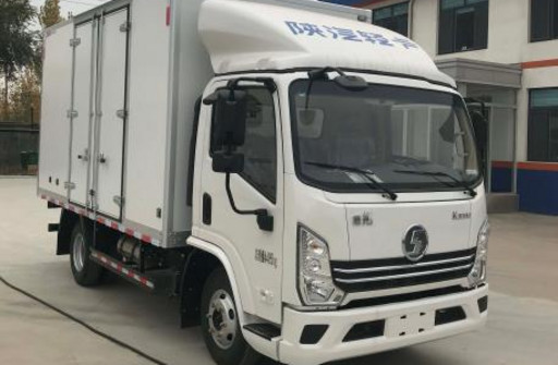 陕汽牌YTQ5040XXYKJ331型厢式运输车