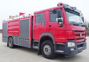 润泰牌RT5200GXFGP80/H型干粉泡沫联用消防车
