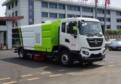 中洁牌XZL5182TXS6型洗扫车