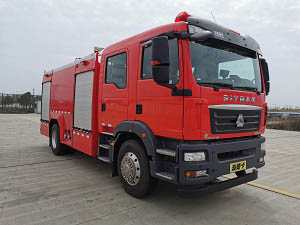 捷达消防牌SJD5171GXFPM60/SDA型泡沫消防车