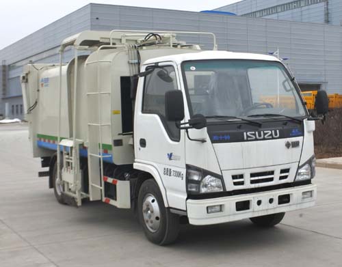 沃达特牌QHJ5071ZZZ型自装卸式垃圾车
