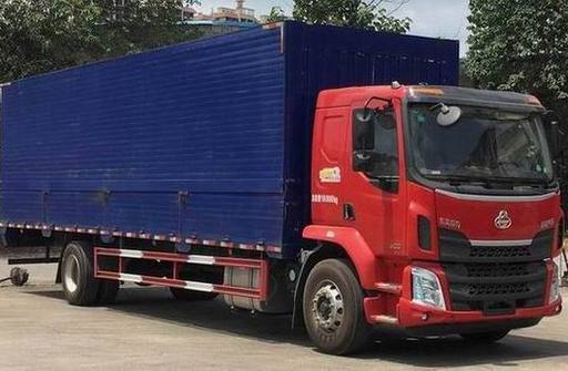 乘龙牌LZ5187XYKM3AB型翼开启厢式车