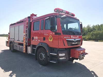 银河牌BX5150TXFJY162/MZ5型抢险救援消防车