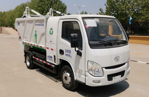 国马牌KJN5040ZZZBEV型纯电动自装卸式垃圾车