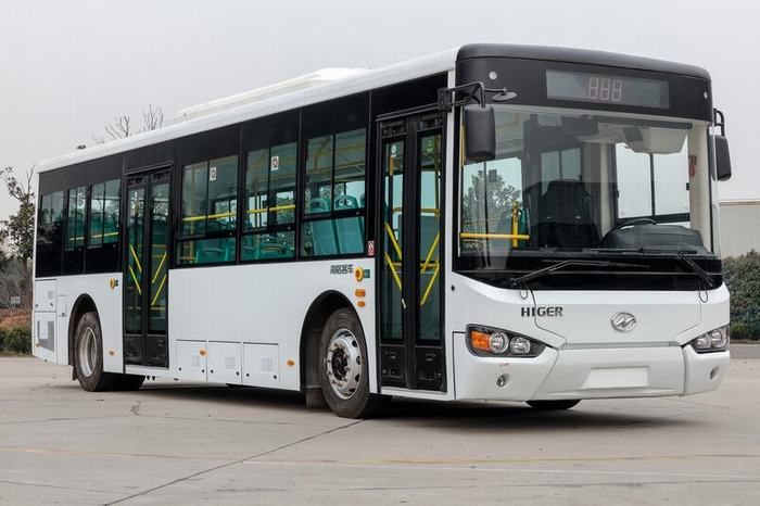 海格牌KLQ6109GAEVN9型纯电动城市客车