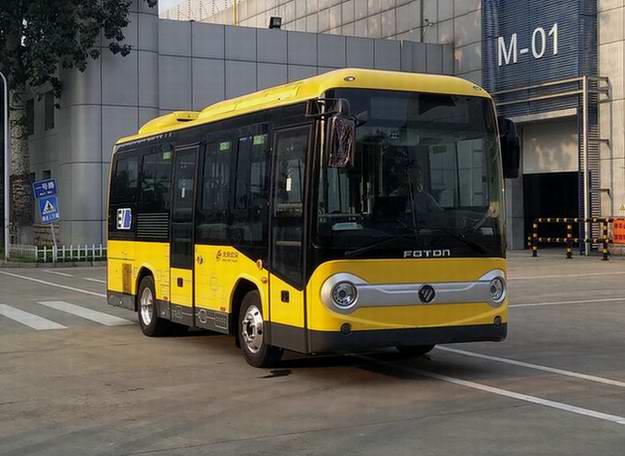 福田牌BJ6680EVCA型纯电动城市客车