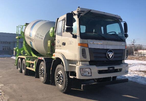 雷萨牌BJ5312GJB-LA型混凝土搅拌运输车