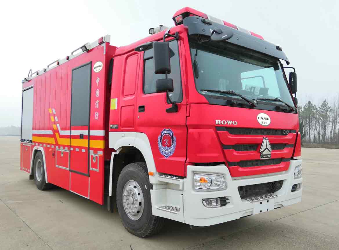 路亚科牌LXF5140TXFGQ01/YH型供气消防车