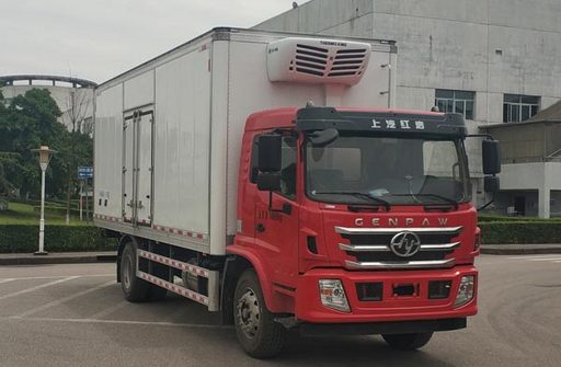 红岩牌CQ5186XLCALDG501型冷藏车