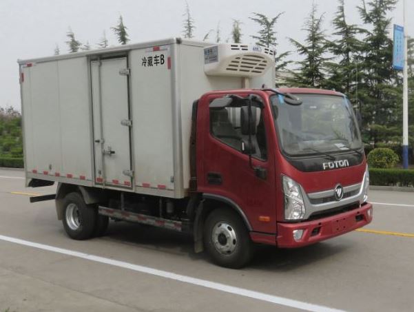 福田牌BJ5048XLC8JDA-AB5型冷藏车