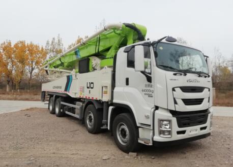 雷萨牌BJ5441THB-XF型混凝土泵车