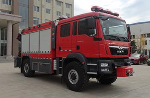银河牌BX5140TXFJY168/M5型抢险救援消防车