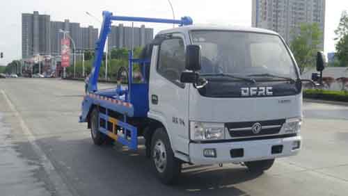 华通牌HCQ5075ZBSEQ6型摆臂式垃圾车