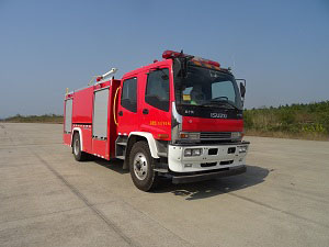 捷达消防牌SJD5170GXFPM60/WSA型泡沫消防车