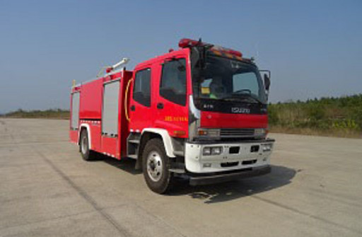 捷达消防牌SJD5170GXFPM60/WSA型泡沫消防车
