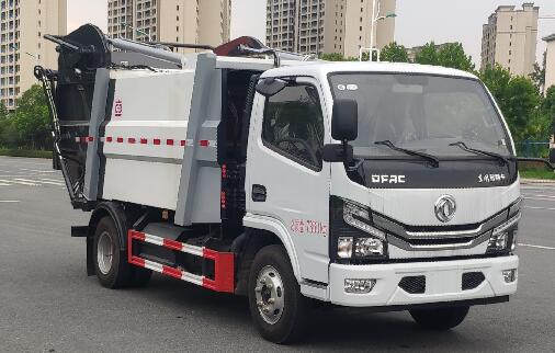 中国中车牌TEG5071ZYS6EQ3D型压缩式垃圾车