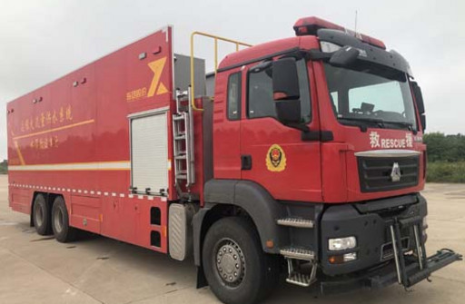 振翔股份牌ZXT5320TXFDF30/F6型水带敷设消防车