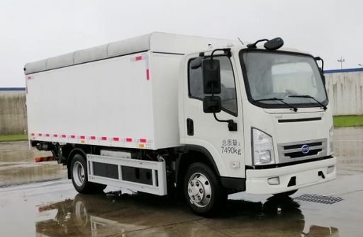 比亚迪牌XBE5070XTYBEV型纯电动密闭式桶装垃圾车