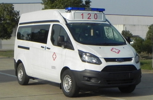 江铃全顺牌JX5036XJHZK6-V型救护车