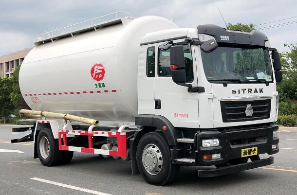 丰霸牌STD5180GFLZZ6型低密度粉粒物料运输车