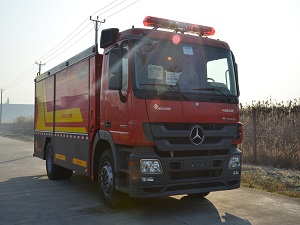 捷达消防牌SJD5160TXFGQ123/BCA型供气消防车