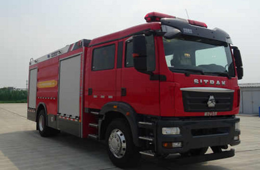 五岳牌TAZ5195GXFAP80型压缩空气泡沫消防车