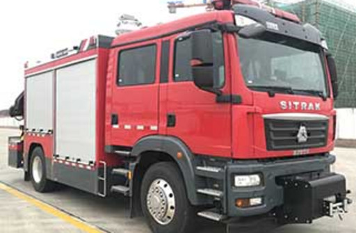 五岳牌TAZ5146TXFJY90/S型抢险救援消防车