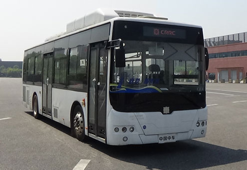 中国中车牌TEG6106EHEVN13型插电式混合动力城市客车