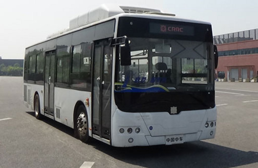 中国中车牌TEG6106EHEVN13型插电式混合动力城市客车