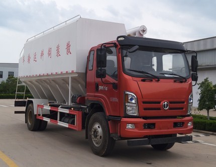 飞碟牌FD5181ZSLP67K6-1型散装饲料运输车